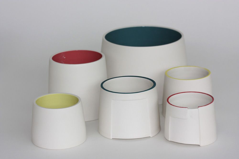 Bleu Cobalt - Porcelaine sculpturale 6